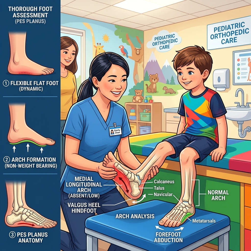 Child Flat Feet Doctor in Velachery Chennai Arch Assessment